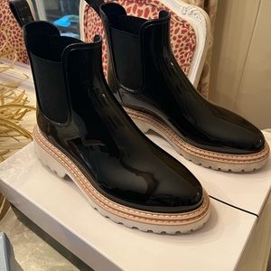 Dolce Vita Boots Stormy H2O ONYX Patent Stella size 8